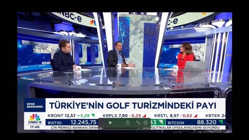 Bodrum Golf Kulübü Başkanı Merter Özay | CNBC-e - Spor Ekonomisi