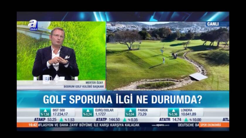 Bodrum Golf Kulübü Başkanı Merter Özay | A Para - Spor Ekonomisi